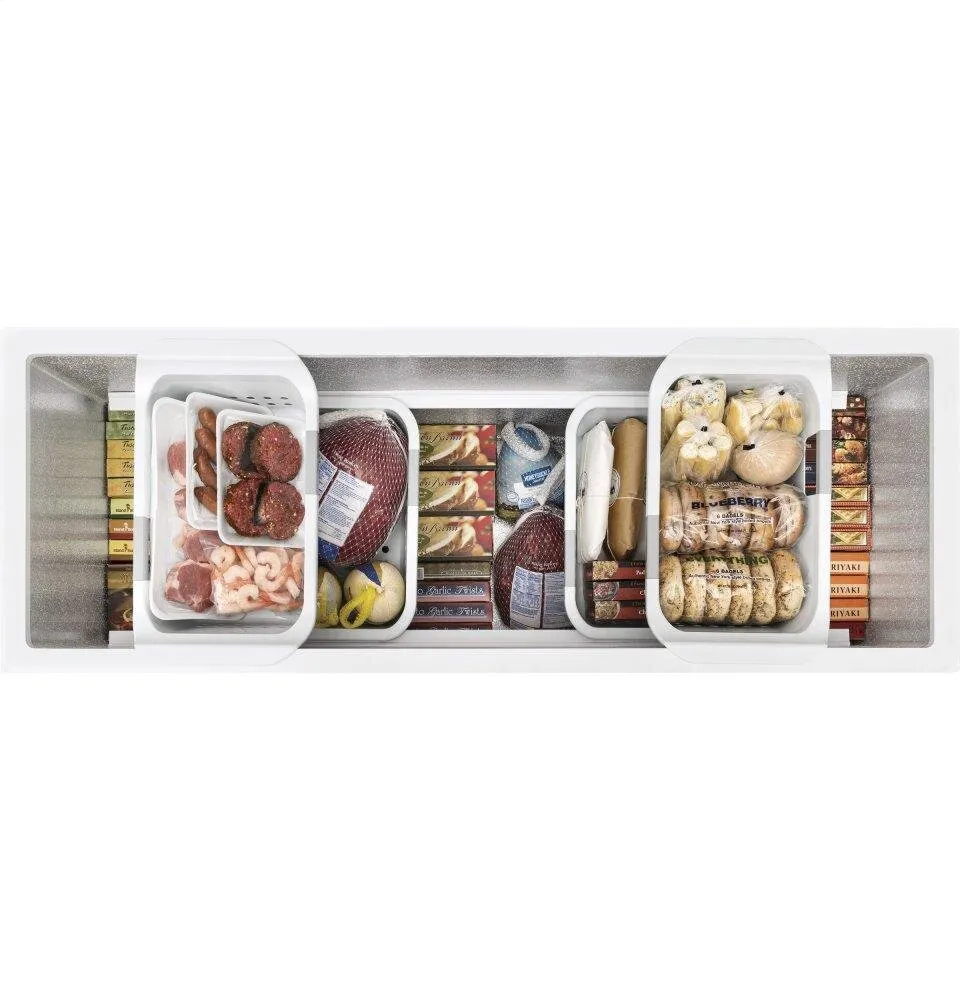 Ge Appliances FCM16DLWW Ge 15.7 Cu. Ft. Manual Defrost Chest Freezer