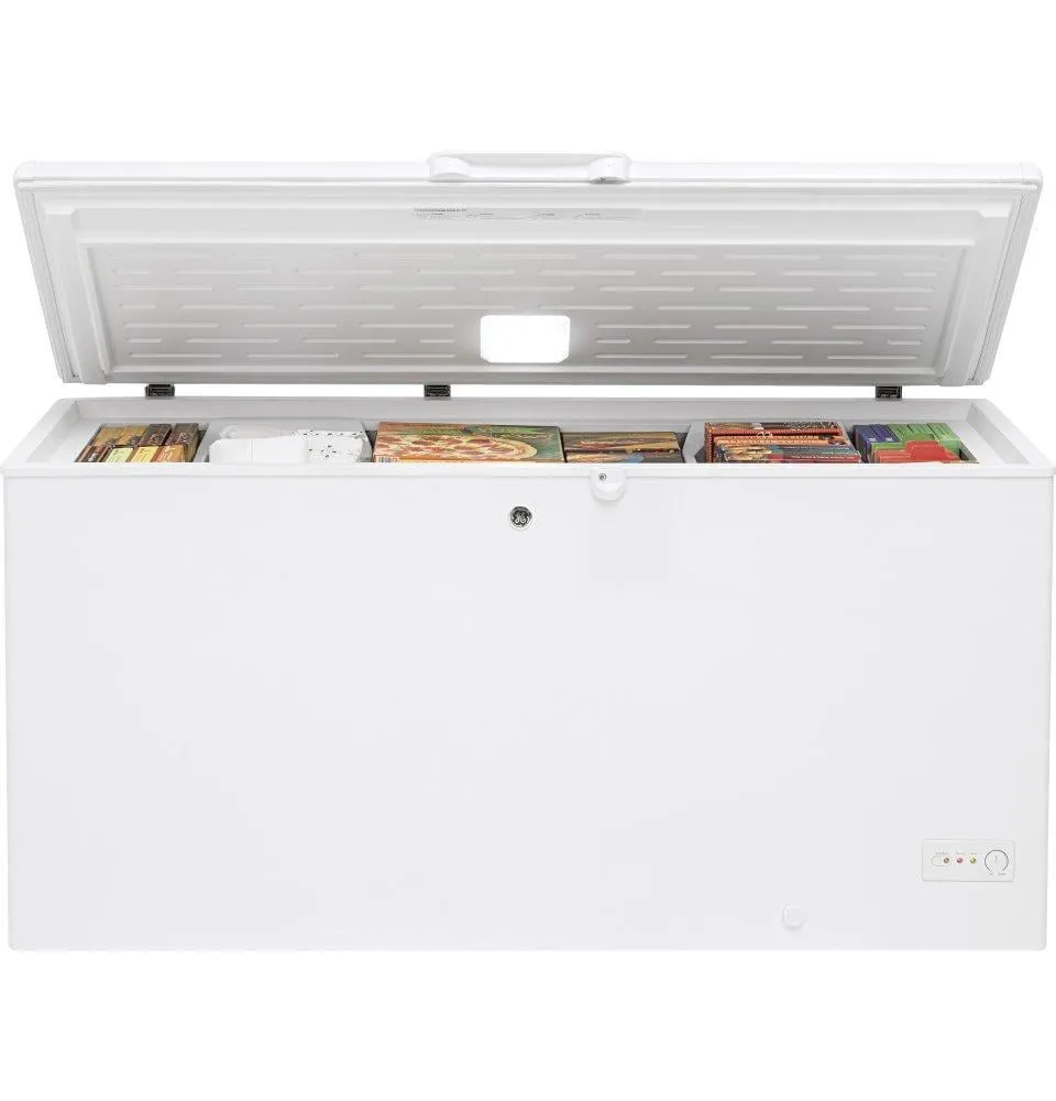 Ge Appliances FCM16DLWW Ge 15.7 Cu. Ft. Manual Defrost Chest Freezer