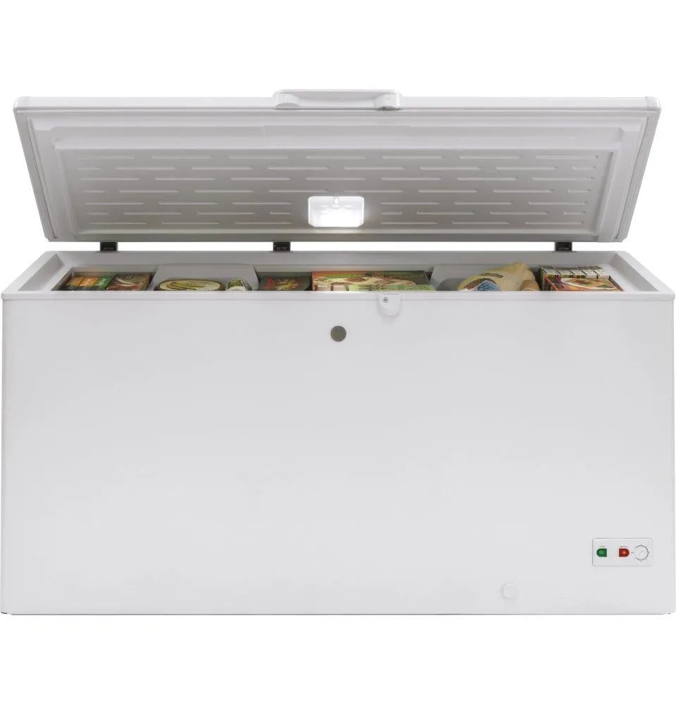 Ge Appliances FCM16SLWW Ge 15.7 Cu. Ft. Manual Defrost Chest Freezer