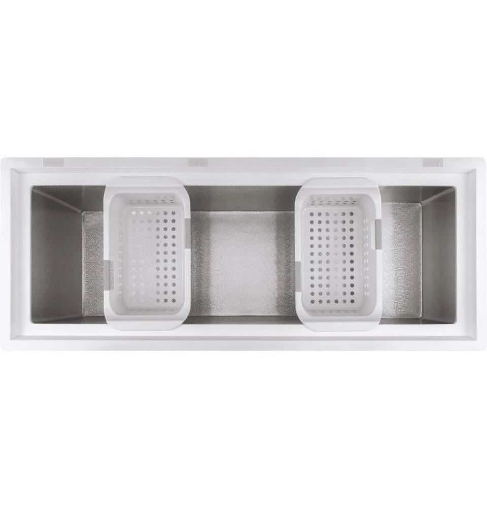 Ge Appliances FCM16SLWW Ge 15.7 Cu. Ft. Manual Defrost Chest Freezer