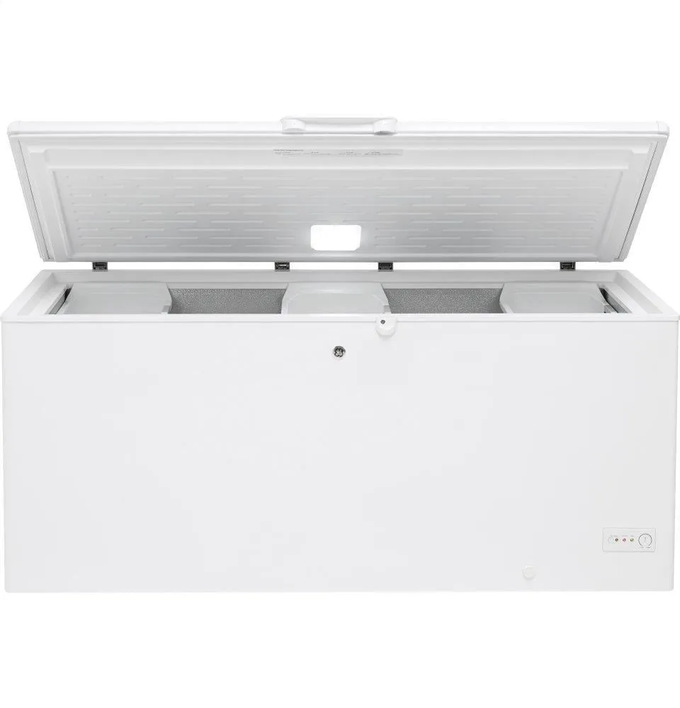 Ge Appliances FCM22DLWW Ge 21.7 Cu. Ft. Manual Defrost Chest Freezer