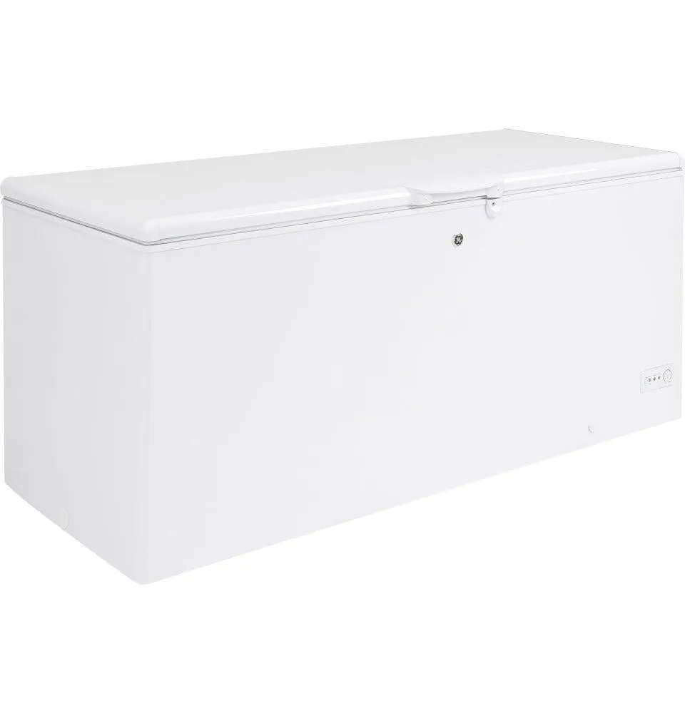 Ge Appliances FCM22DLWW Ge 21.7 Cu. Ft. Manual Defrost Chest Freezer