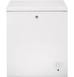 Ge Appliances FCM5STWW Ge 5.0 Cu. Ft. Manual Defrost Chest Freezer