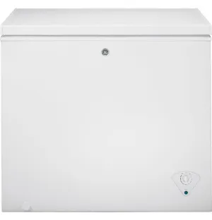 Ge Appliances FCM7SKWW Ge 7.0 Cu. Ft. Manual Defrost Chest Freezer