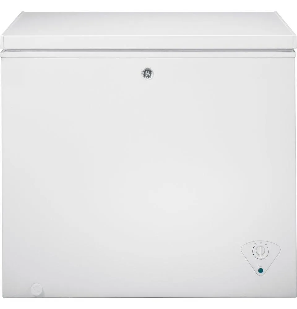 Ge Appliances FCM7STWW Ge 7.0 Cu. Ft. Manual Defrost Chest Freezer