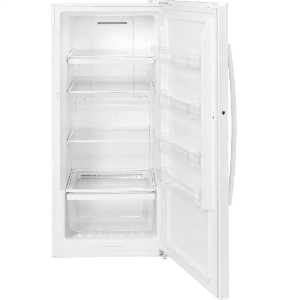 Ge Appliances FUF14DLRWW Ge 14.1 Cu. Ft. Frost-Free Upright Freezer