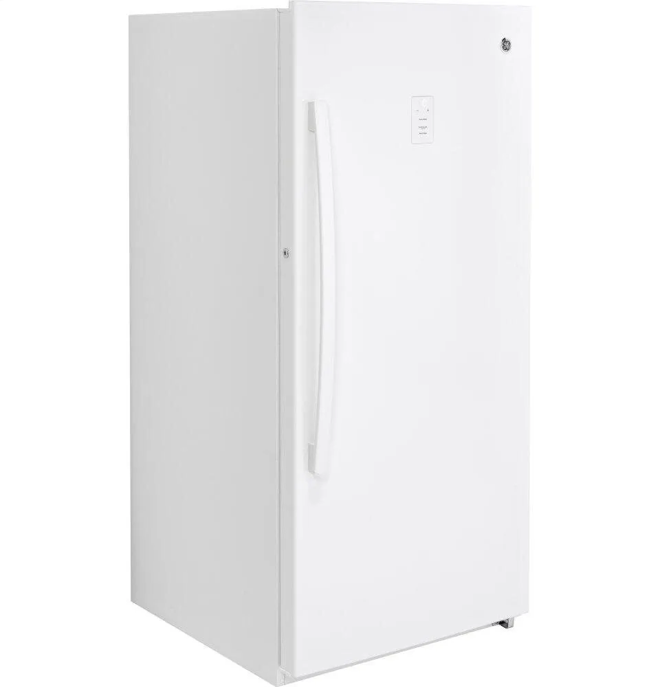 Ge Appliances FUF14DLRWW Ge 14.1 Cu. Ft. Frost-Free Upright Freezer