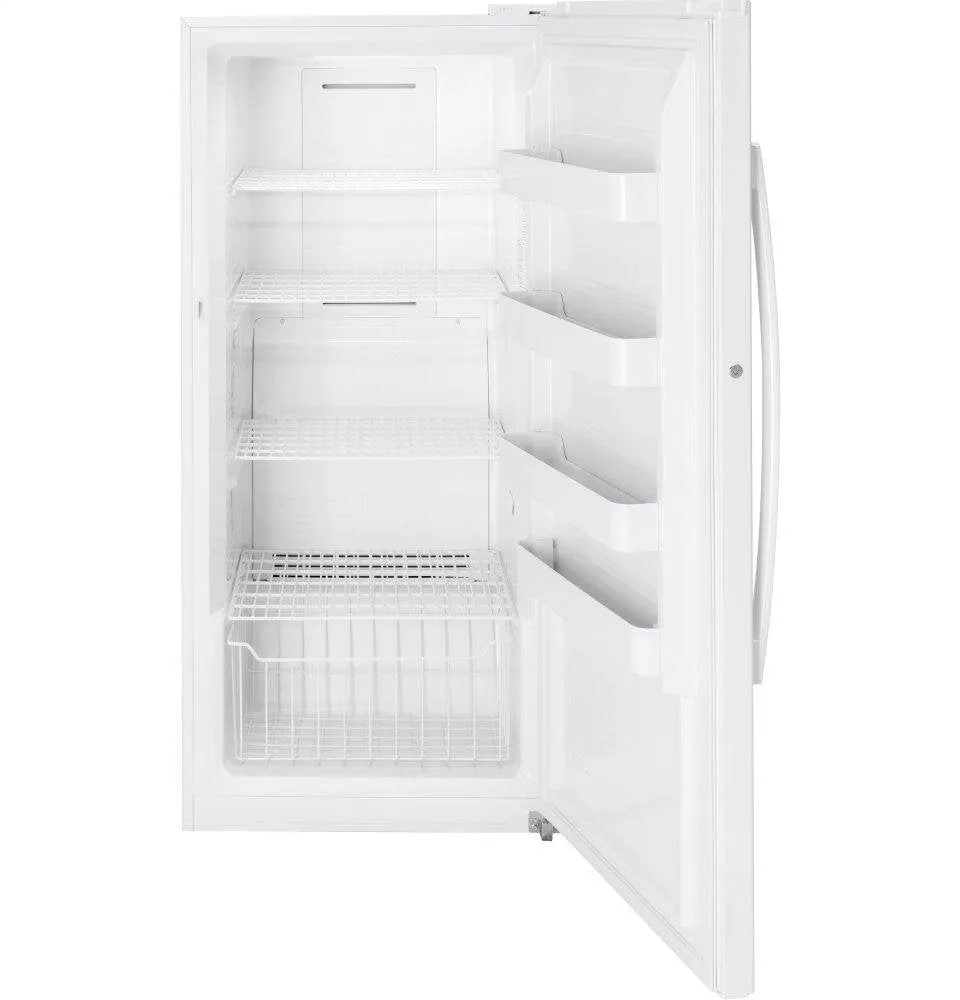 Ge Appliances FUF14SMRWW Ge 14.1 Cu. Ft. Frost-Free Upright Freezer