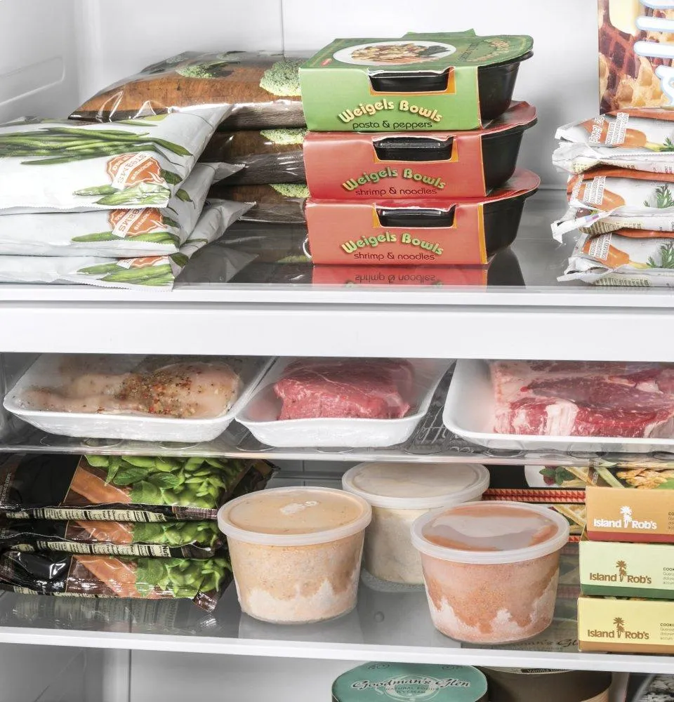 Ge Appliances FUF17DLRWW Ge 17.3 Cu. Ft. Frost-Free Upright Freezer