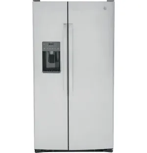 Ge Appliances GSE25GYPFS Ge Energy Star 25.3 Cu. Ft. Side-By-Side Refrigerator