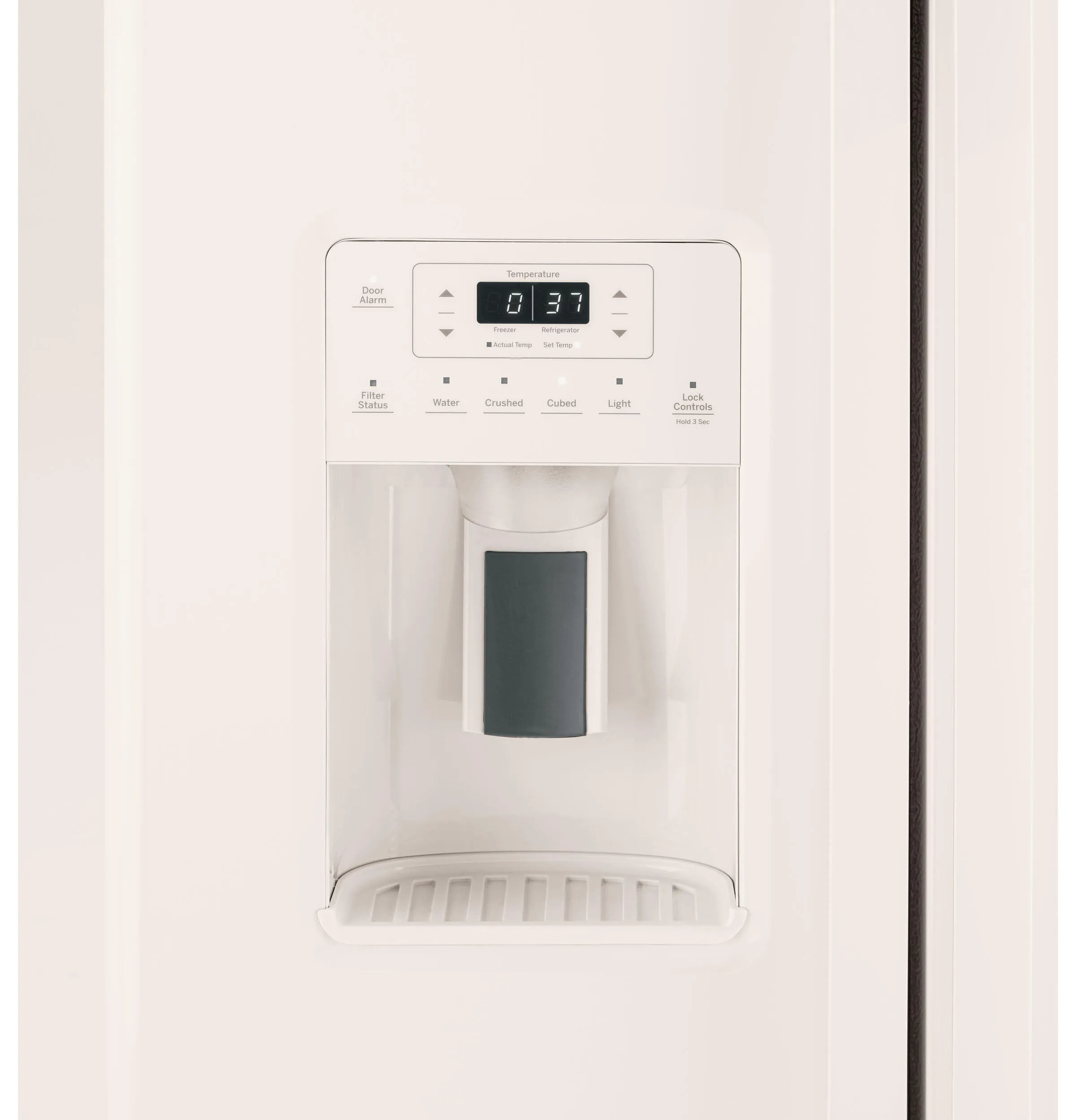 Ge Appliances GSS23GGPCC Ge 23.0 Cu. Ft. Side-By-Side Refrigerator