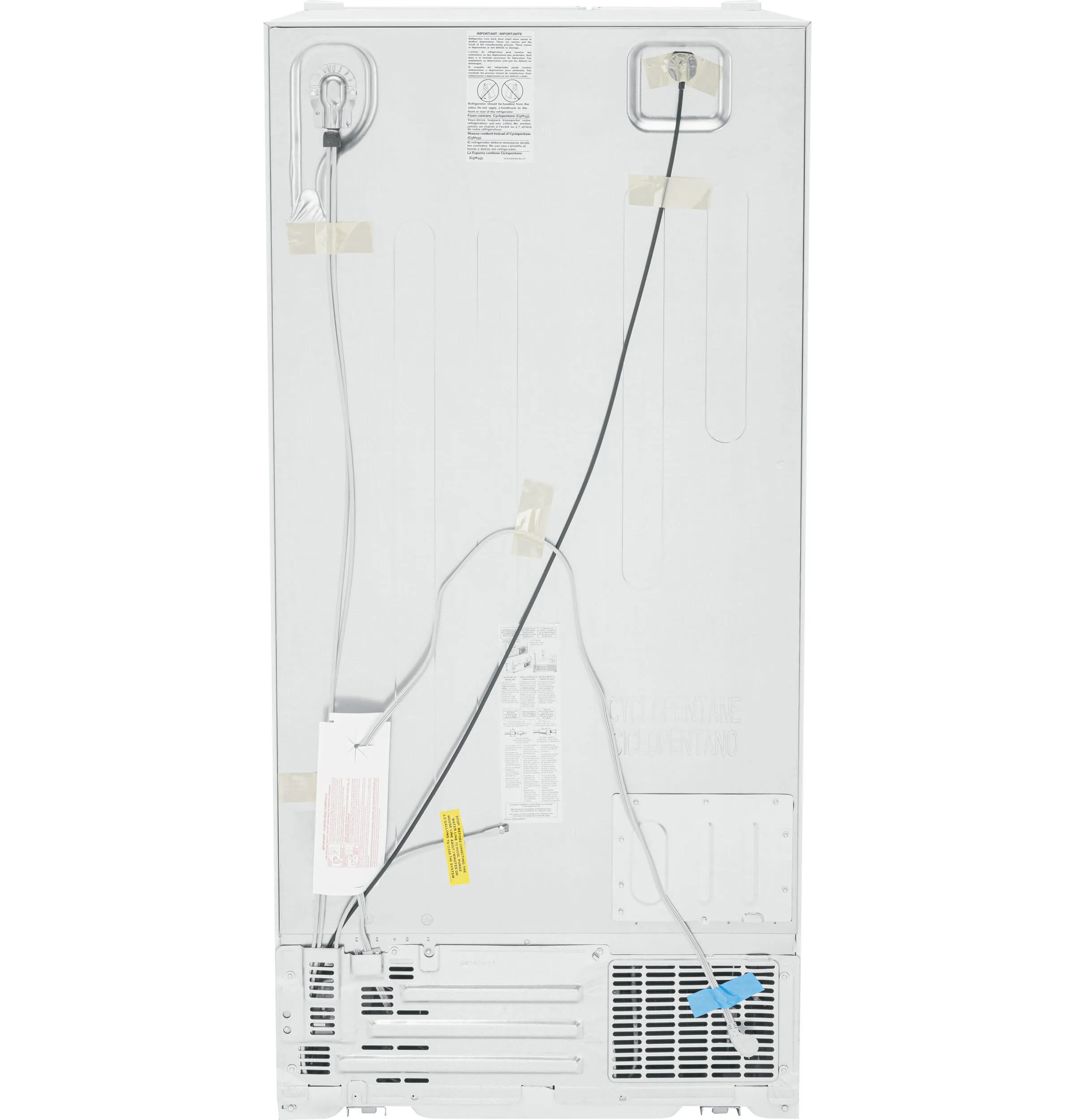 Ge Appliances GSS23GGPWW Ge 23.0 Cu. Ft. Side-By-Side Refrigerator