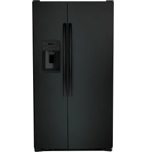 Ge Appliances GSS25GGPBB Ge 25.3 Cu. Ft. Side-By-Side Refrigerator