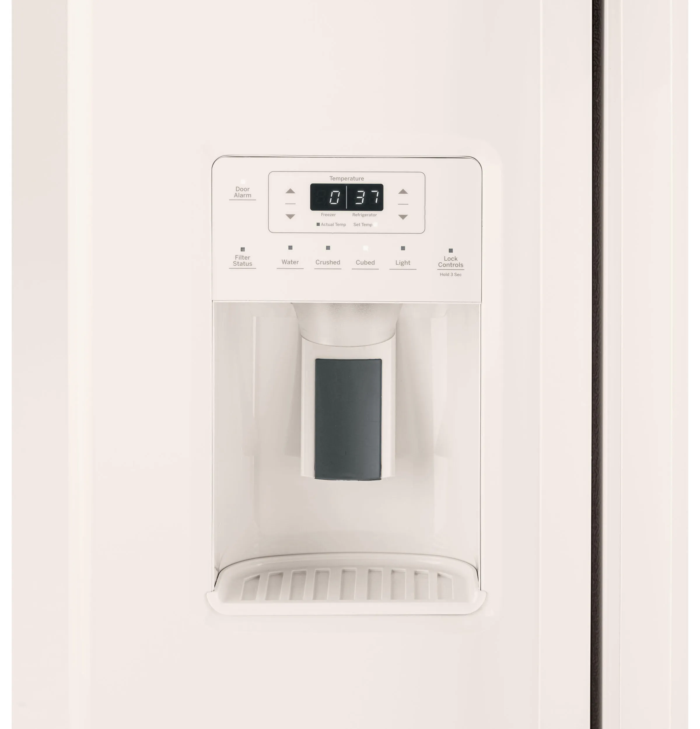 Ge Appliances GSS25GGPCC Ge 25.3 Cu. Ft. Side-By-Side Refrigerator