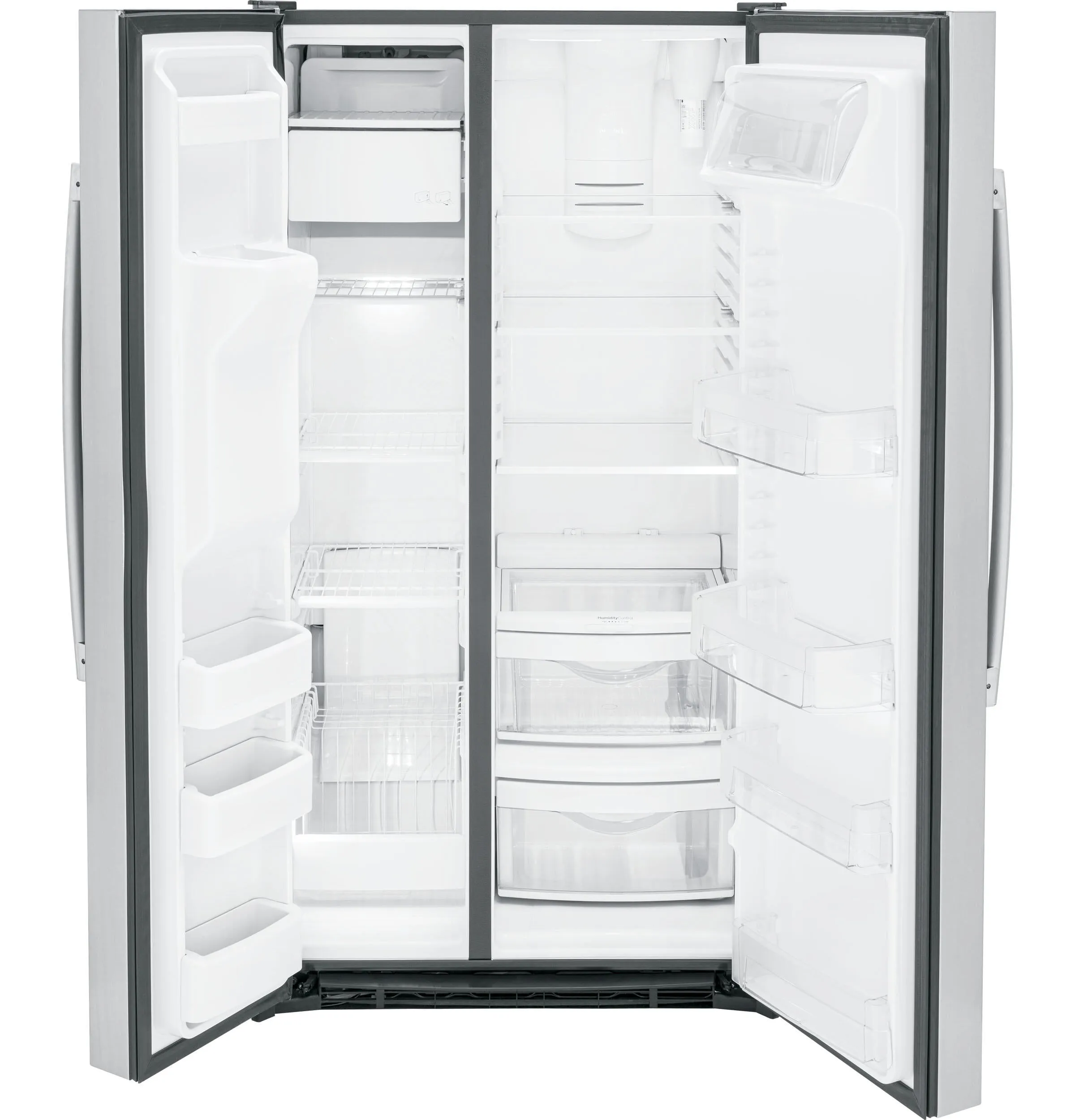 Ge Appliances GSS25GYPFS Ge 25.3 Cu. Ft. Side-By-Side Refrigerator