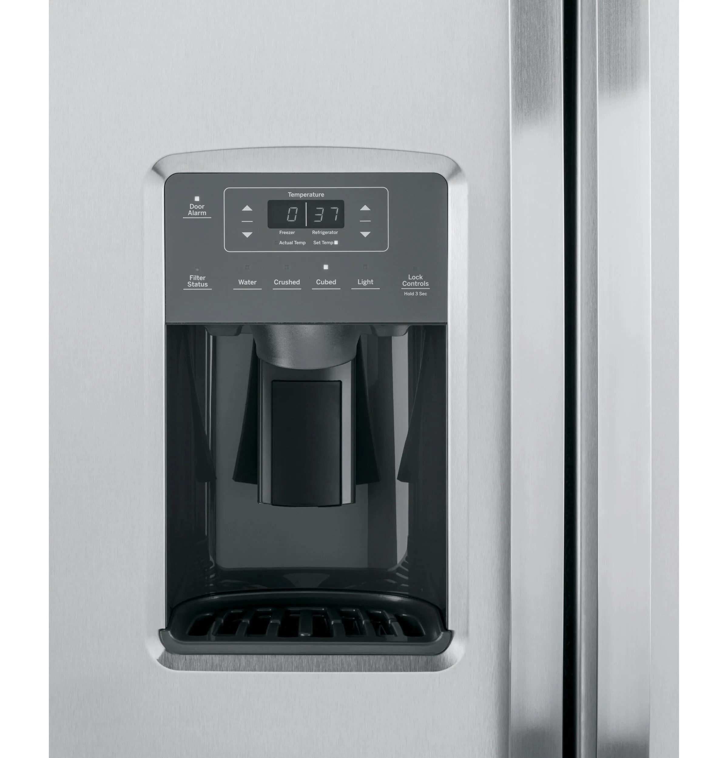 Ge Appliances GSS25GYPFS Ge 25.3 Cu. Ft. Side-By-Side Refrigerator