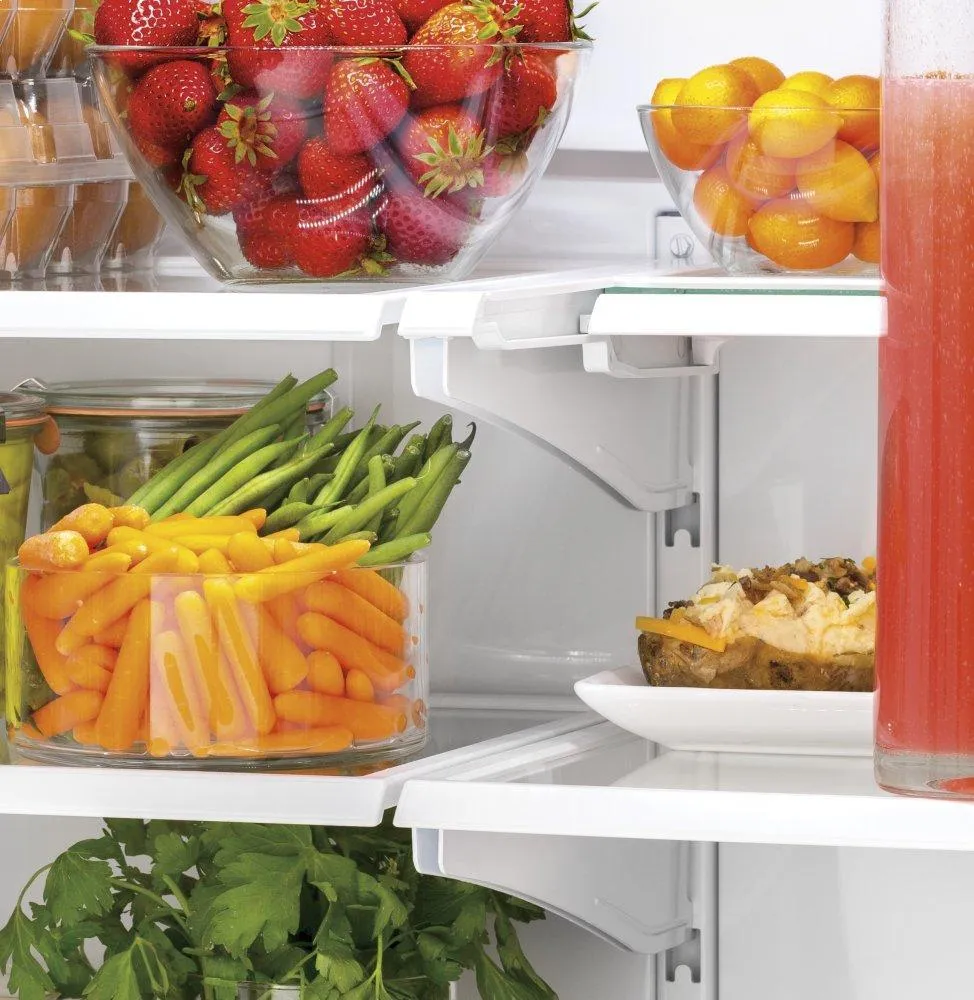 Ge Appliances GWE19JYLFS Ge Energy Star 18.6 Cu. Ft. Counter-Depth French-Door Refrigerator