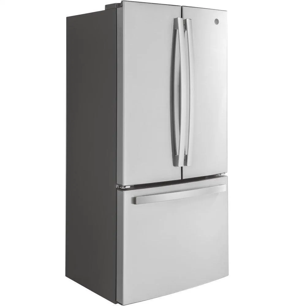 Ge Appliances GWE19JYLFS Ge Energy Star 18.6 Cu. Ft. Counter-Depth French-Door Refrigerator