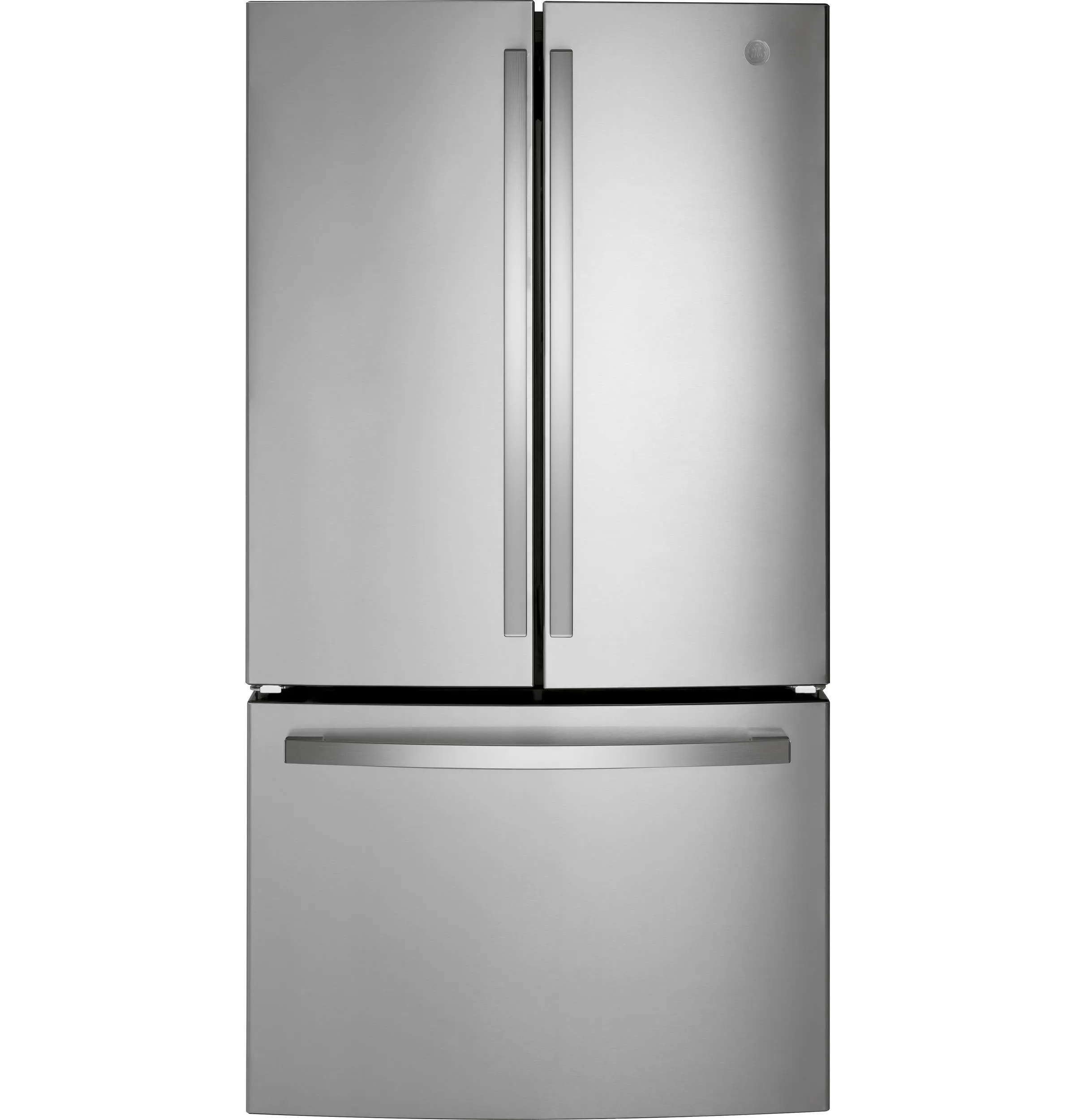 Ge Appliances GWE22JYMFS Ge Energy Star 21.9 Cu. Ft. Fingerprint Resistant Counter-Depth French-Door Refrigerator