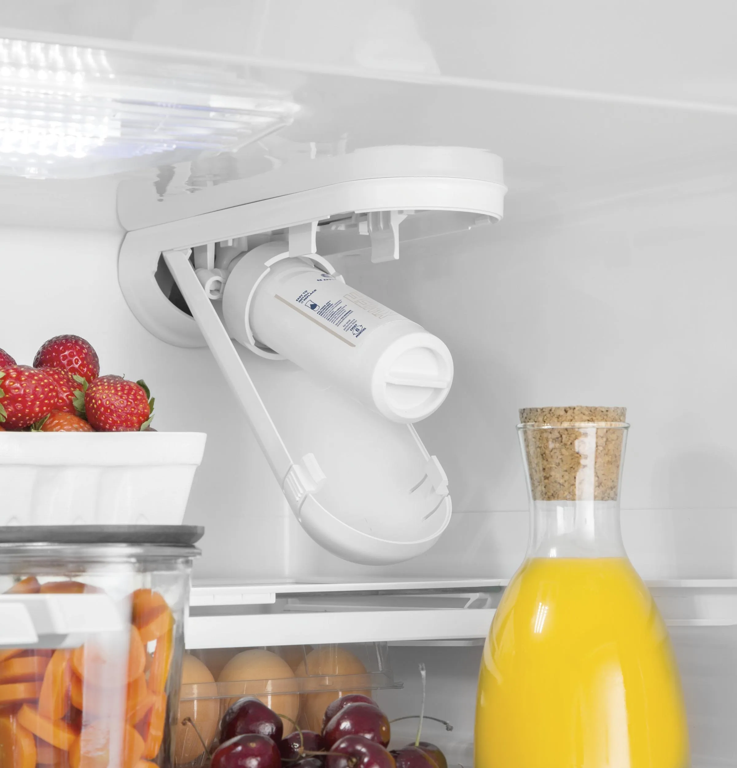 Ge Appliances GWE22JYMFS Ge Energy Star 21.9 Cu. Ft. Fingerprint Resistant Counter-Depth French-Door Refrigerator