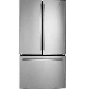 Ge Appliances GWE22JYMFS Ge Energy Star 21.9 Cu. Ft. Fingerprint Resistant Counter-Depth French-Door Refrigerator
