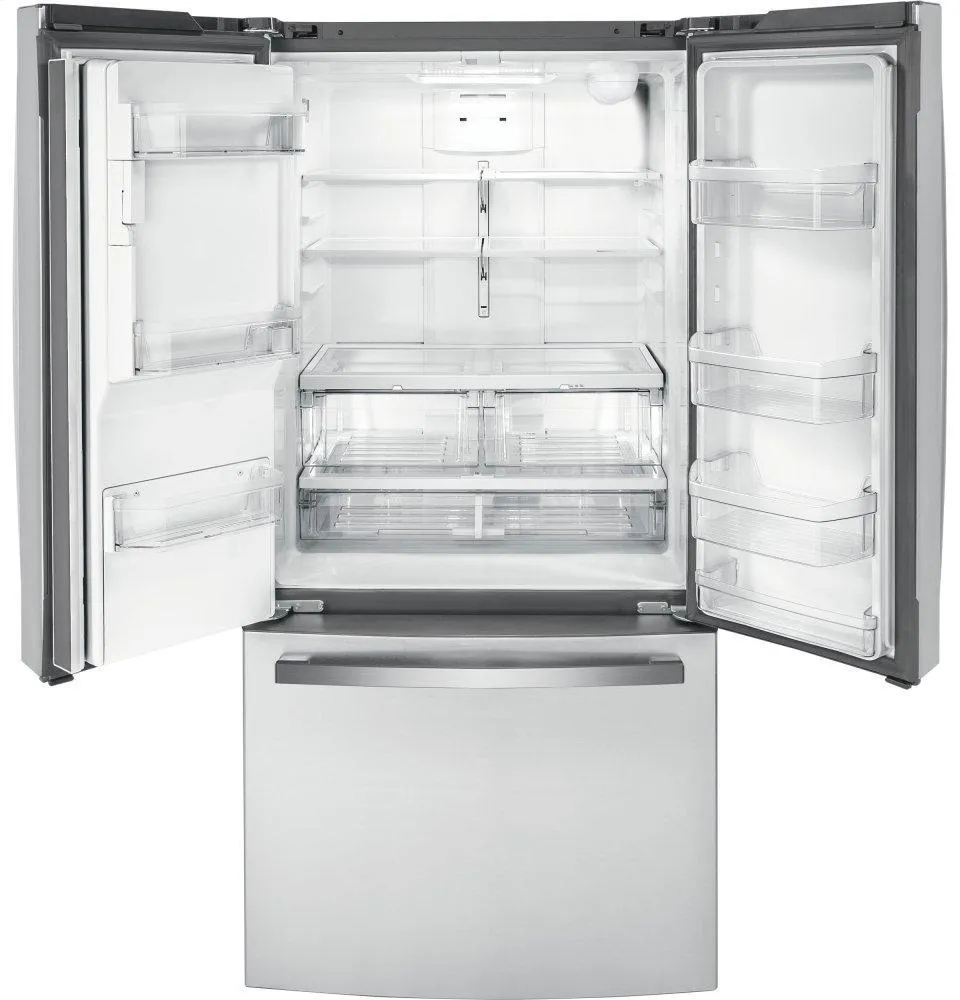 Ge Appliances GYE18JYLFS Ge Energy Star 17.5 Cu. Ft. Counter-Depth French-Door Refrigerator
