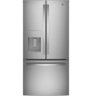 Ge Appliances GYE18JYLFS Ge Energy Star 17.5 Cu. Ft. Counter-Depth French-Door Refrigerator