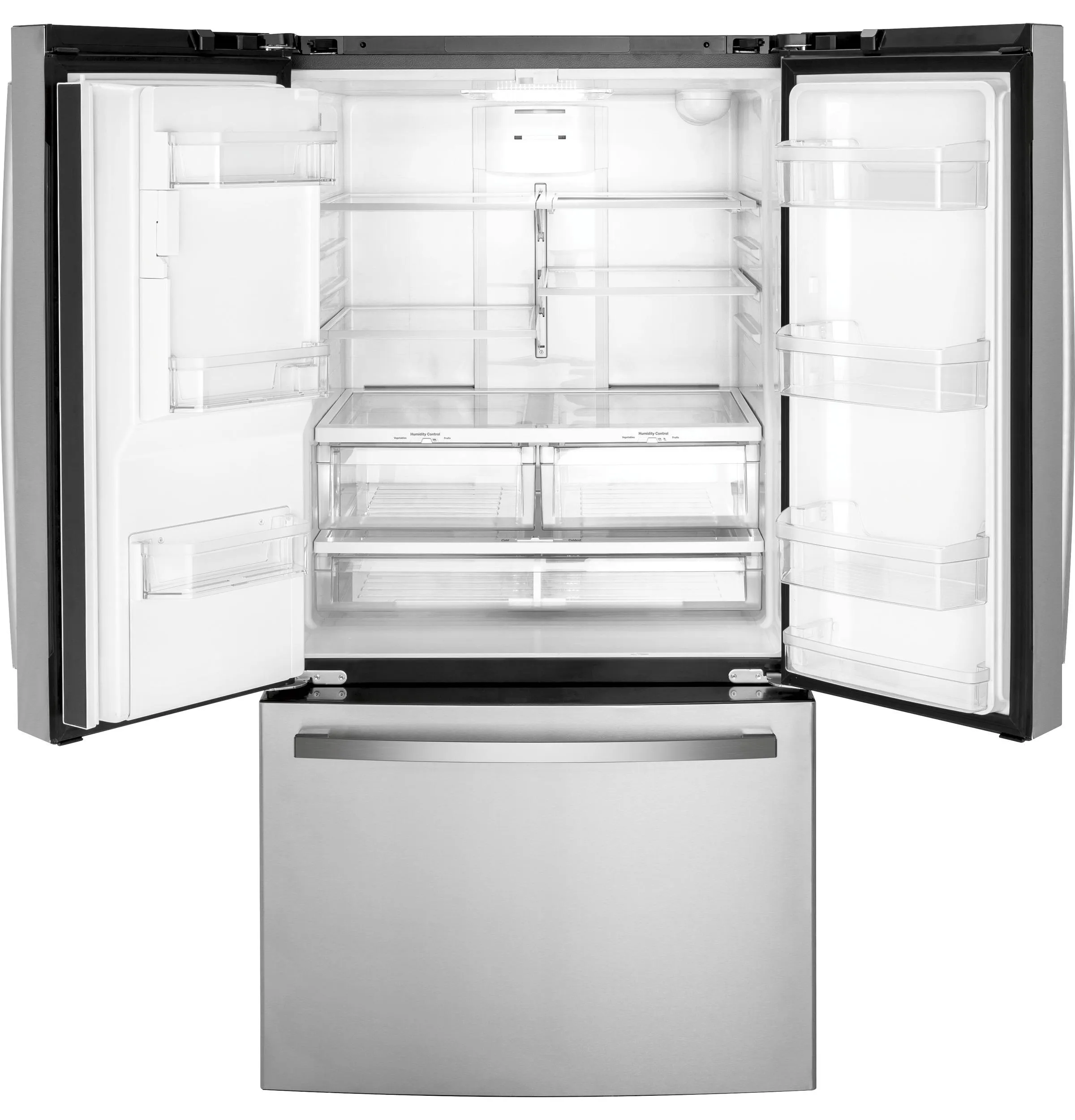 Ge Appliances GYE21JYMFS Ge Energy Star 20.6 Cu. Ft. Fingerprint Resistant Counter-Depth French-Door Refrigerator