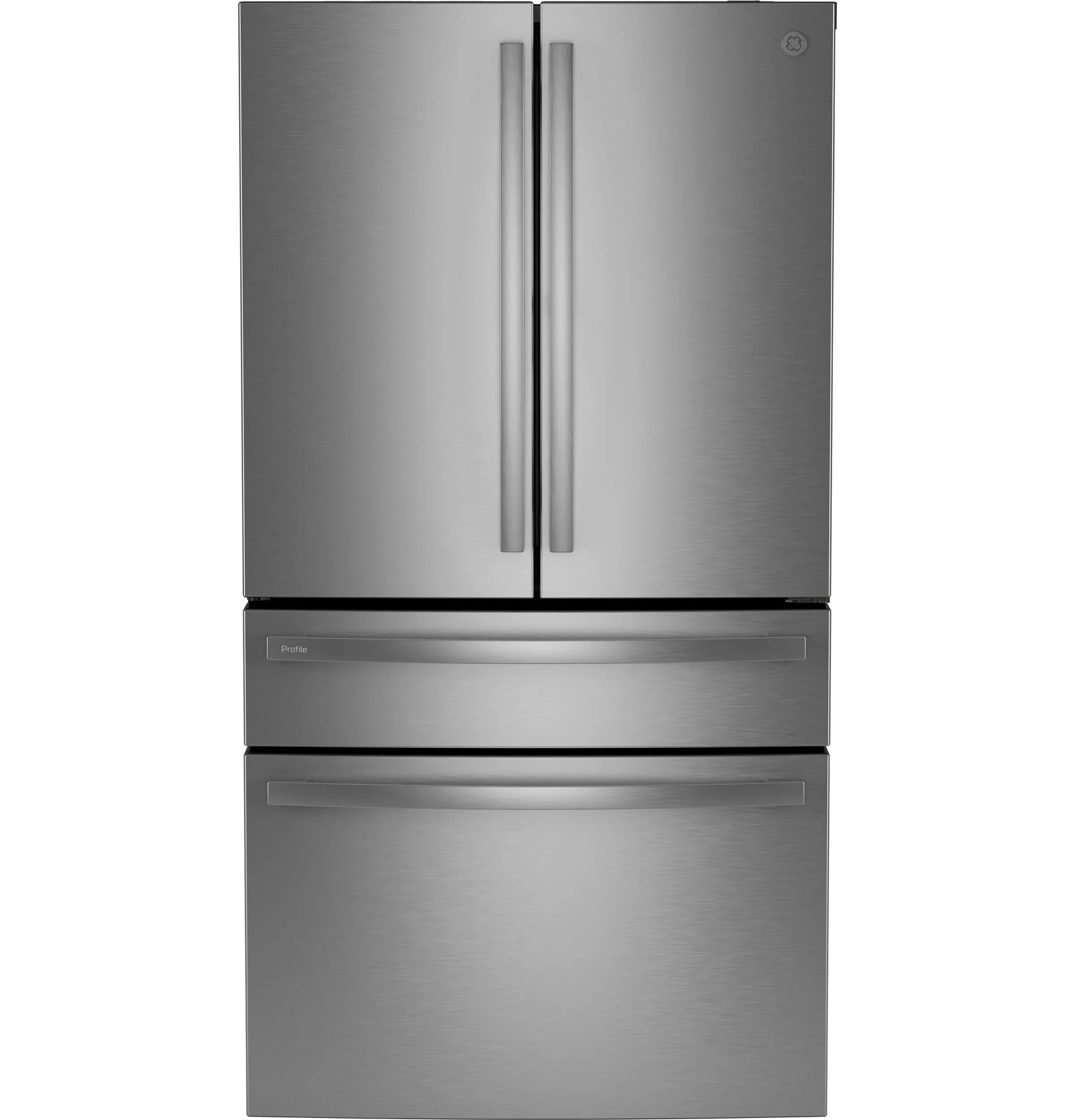 Ge Appliances PGE29BYTFS Ge Profile&#8482; Series Energy Star 28.7 Cu. Ft. Smart Fingerprint Resistant 4-Door French-Door Refrigerator With Dual-Dispense Autofill Pitcher