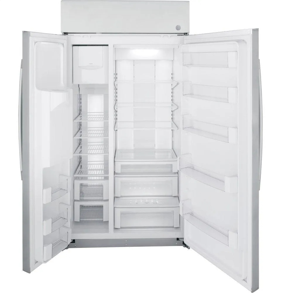 Ge Appliances PSB42YSRSS Ge Profile&#8482; Series 42 Smart Built-In Side-By-Side Refrigerator With Dispenser