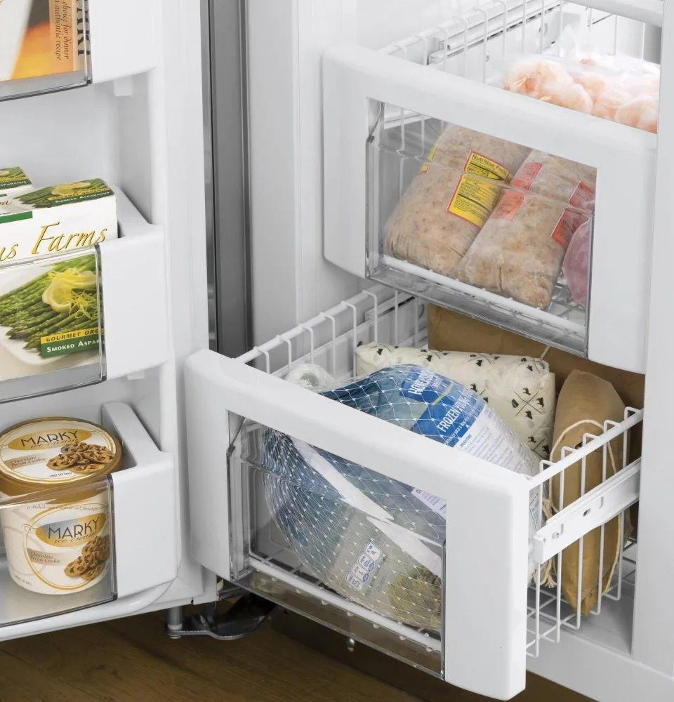 Ge Appliances PSB42YSRSS Ge Profile&#8482; Series 42 Smart Built-In Side-By-Side Refrigerator With Dispenser