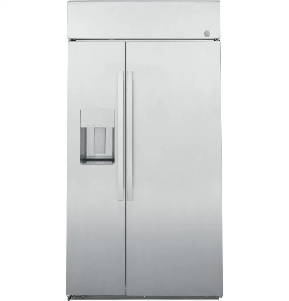 Ge Appliances PSB42YSRSS Ge Profile&#8482; Series 42 Smart Built-In Side-By-Side Refrigerator With Dispenser