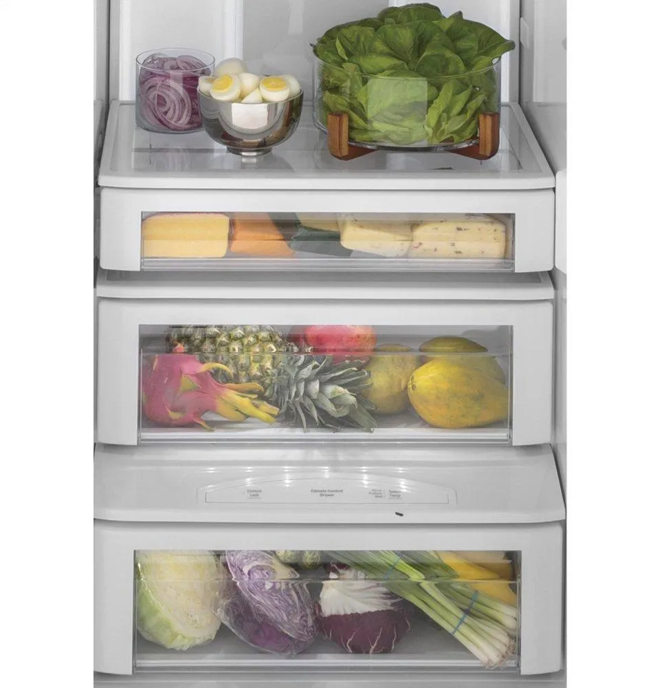 Ge Appliances PSB48YSRSS Ge Profile&#8482; Series 48 Smart Built-In Side-By-Side Refrigerator With Dispenser