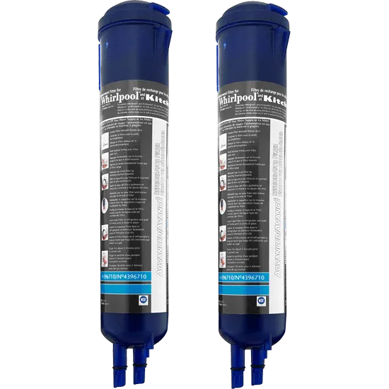 Jennair 4396710P Refrigerator Water Filter- In The Grille Push Button (2 Pack)