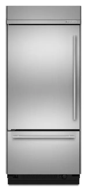Jennair JB36SEFXLB 36 Euro-Style Built-In Bottom Mount Refrigerator