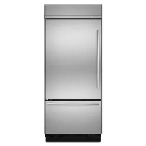 Jennair JB36SSFXLA Stainless Steel Jenn-Air Built-In Bottom Mount Refrigerator With Left-Hand Door Swing. 36