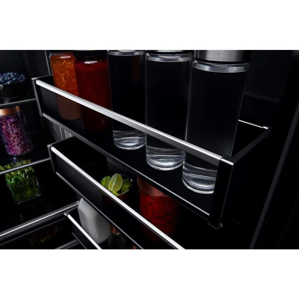 Jennair JBBFR30NMX Panel-Ready 30 Built-In Bottom-Mount Refrigerator. Right Swing