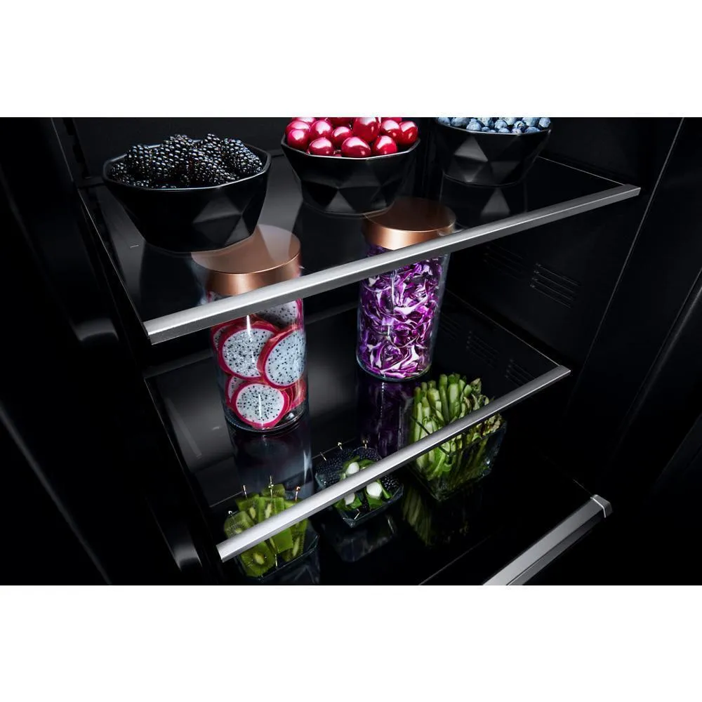 Jennair JBBFR30NMX Panel-Ready 30 Built-In Bottom-Mount Refrigerator. Right Swing