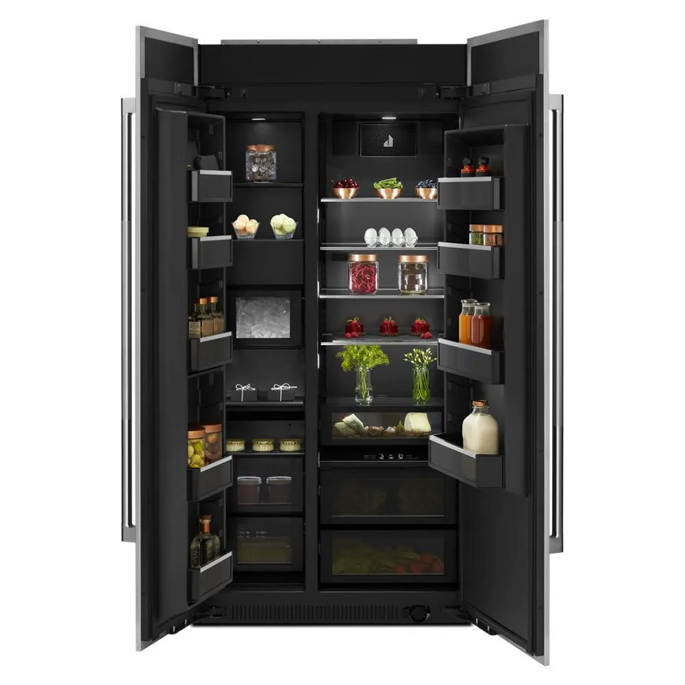 Jennair JBSFS42NMX Panel-Ready 42 Built-In Side-By-Side Refrigerator