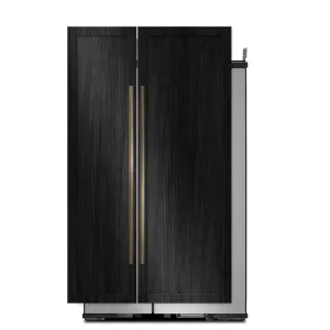 Jennair JBSFS48NMX Panel-Ready 48 Built-In Side-By-Side Refrigerator