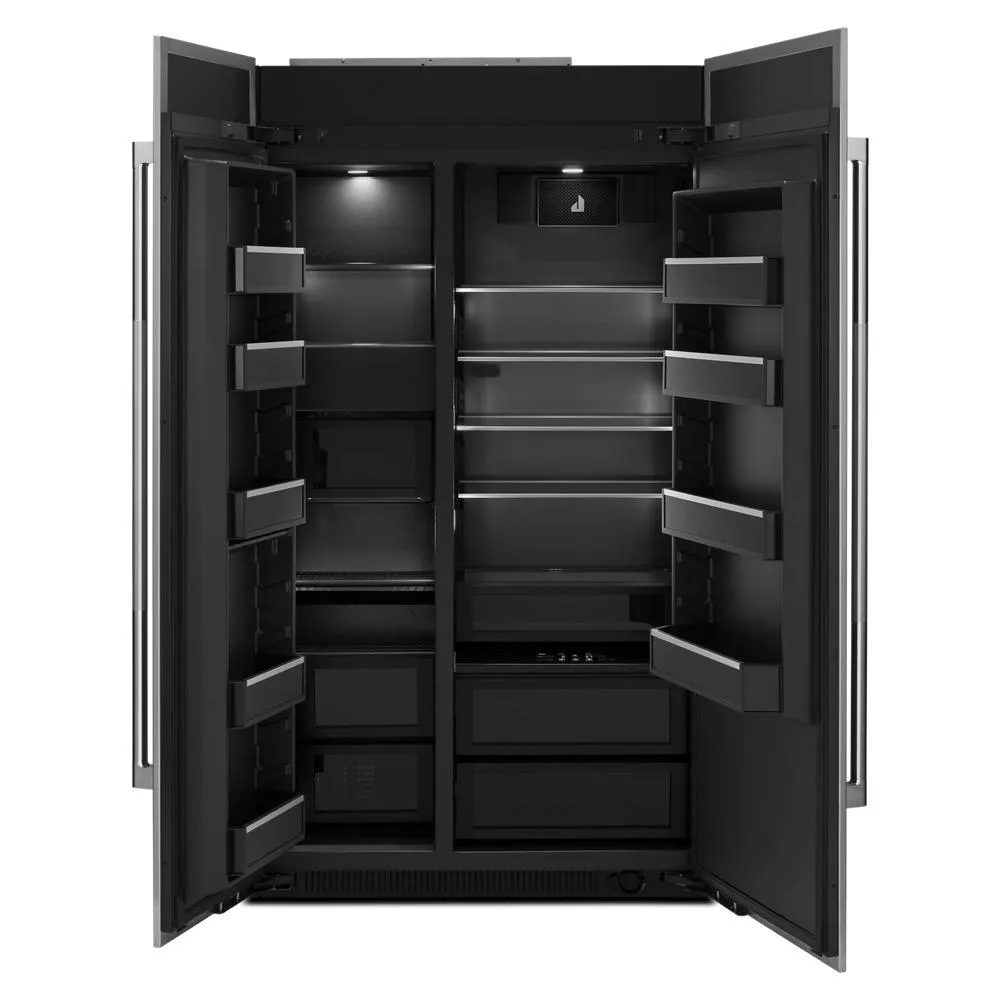 Jennair JBSFS48NMX Panel-Ready 48 Built-In Side-By-Side Refrigerator