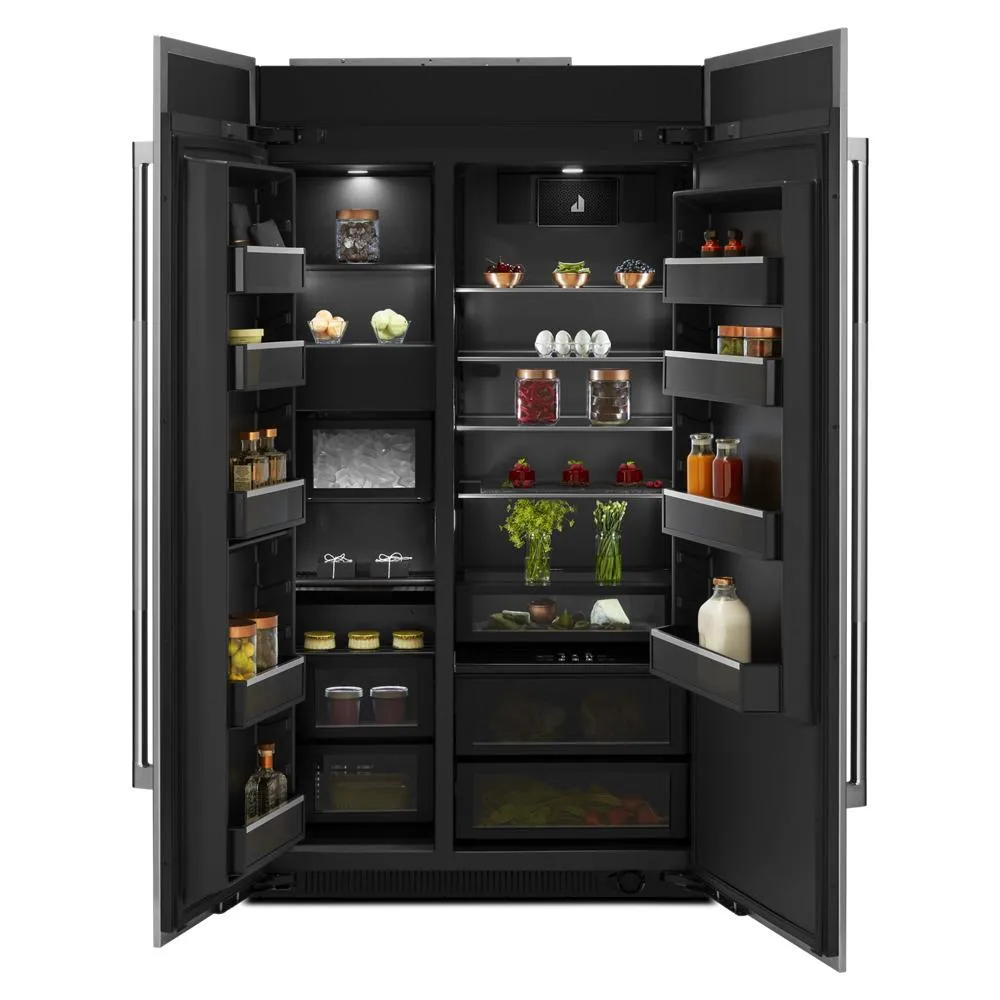 Jennair JBSFS48NMX Panel-Ready 48 Built-In Side-By-Side Refrigerator