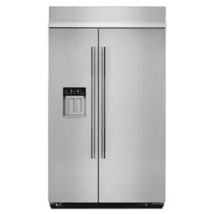 Jennair JBSS48E22L Rise&#8482; 48 Built-In Side-By-Side Refrigerator With External Ice And Water Dispenser