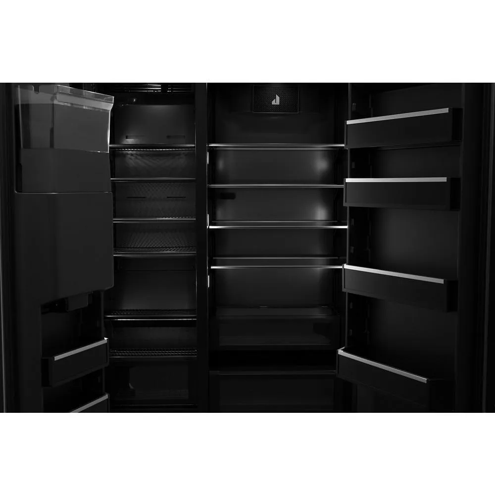 Jennair JBSS48E22L Rise&#8482; 48 Built-In Side-By-Side Refrigerator With External Ice And Water Dispenser