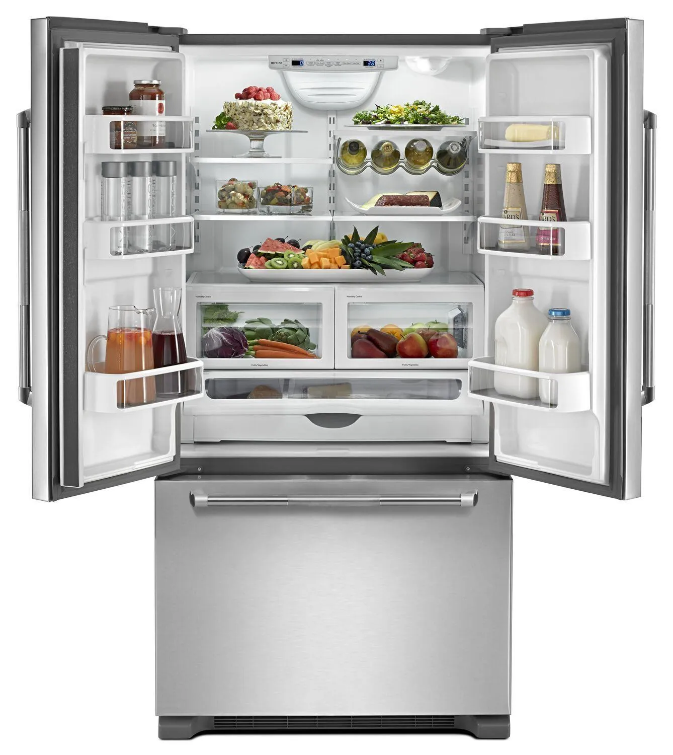 Jennair JFC2290REP 72 Counter Depth French Door Refrigerator - Pro Style Stainless