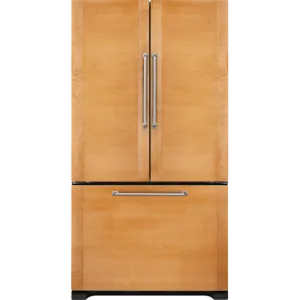 Jennair JFC2290VTB Cabinet Depth French Door Refrigerator With Internal Dispenser. 72(H)