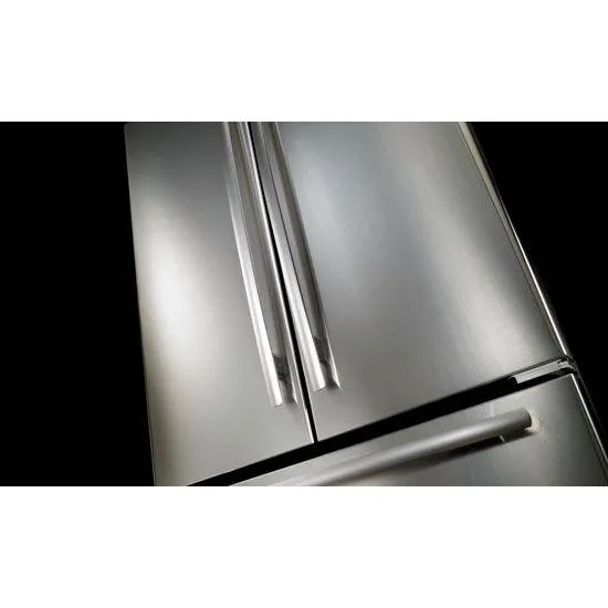 Jennair JFC2290VTB Cabinet Depth French Door Refrigerator With Internal Dispenser. 72(H)