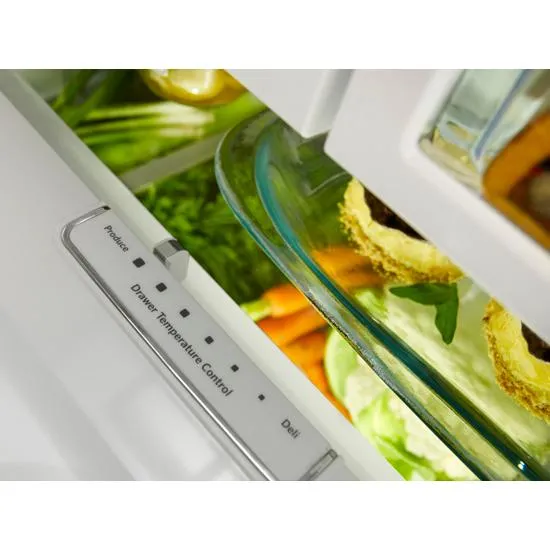 Jennair JFX2597AEP Standard-Depth French Door Refrigerator With External Dispenser. 69(H)