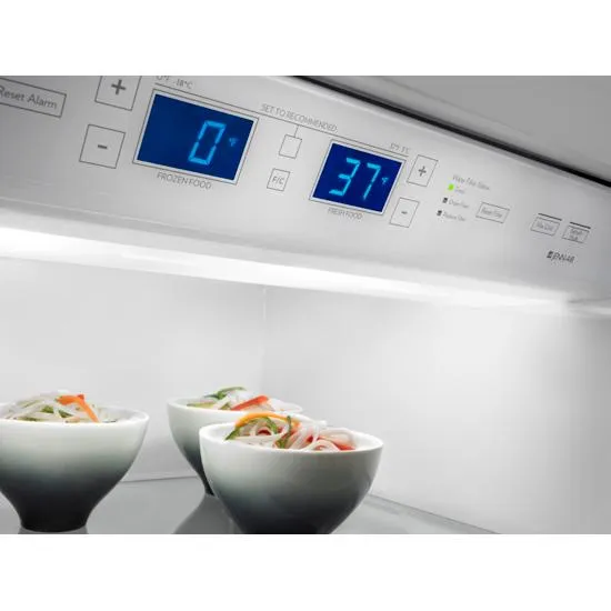 Jennair JS42NXFXDW Integrated Built-In Side-By-Side Refrigerator. 42