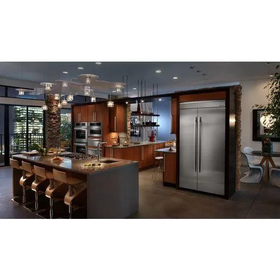 Jennair JS42NXFXDW Integrated Built-In Side-By-Side Refrigerator. 42